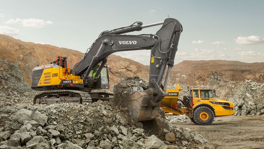 Volvo excavators