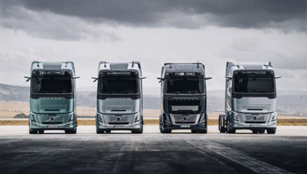 Volvo leads the heavy truck