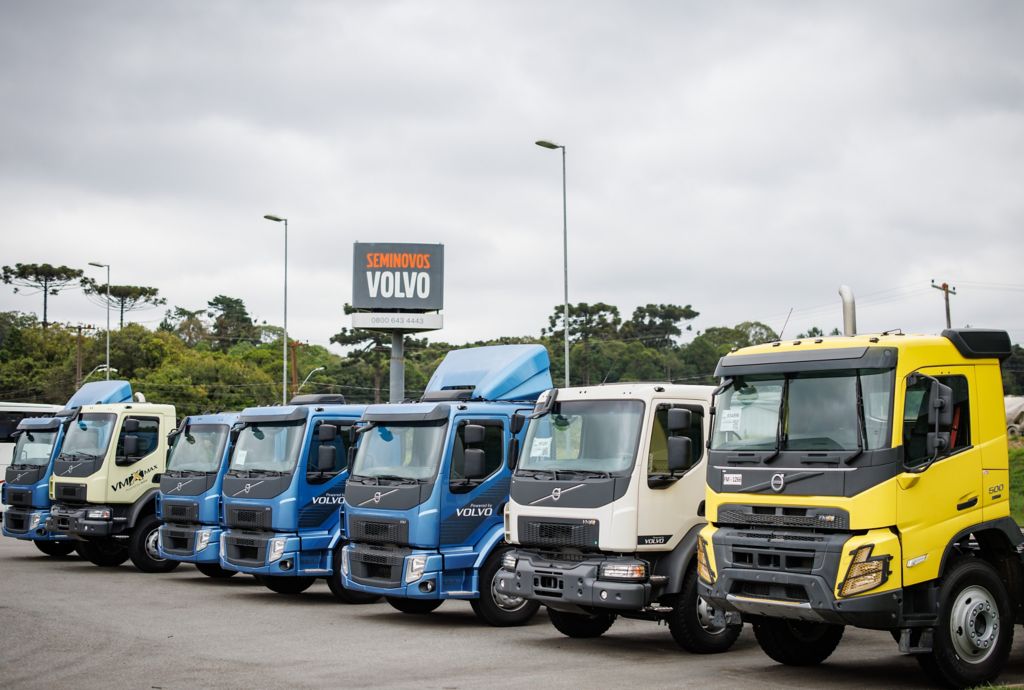 Seminovos Volvo têm novo recorde, com 2.669 caminhões comercializados em 2025