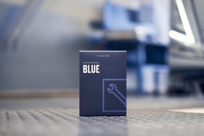 Blue contract box 