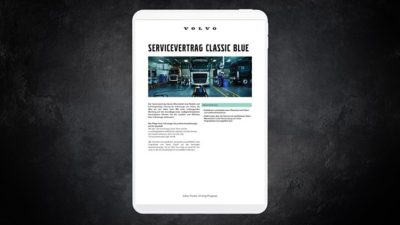 Volvo Trucks Servicevertrag