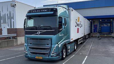 Volvo FH Electric als LZV ingezet bij Simon Loos