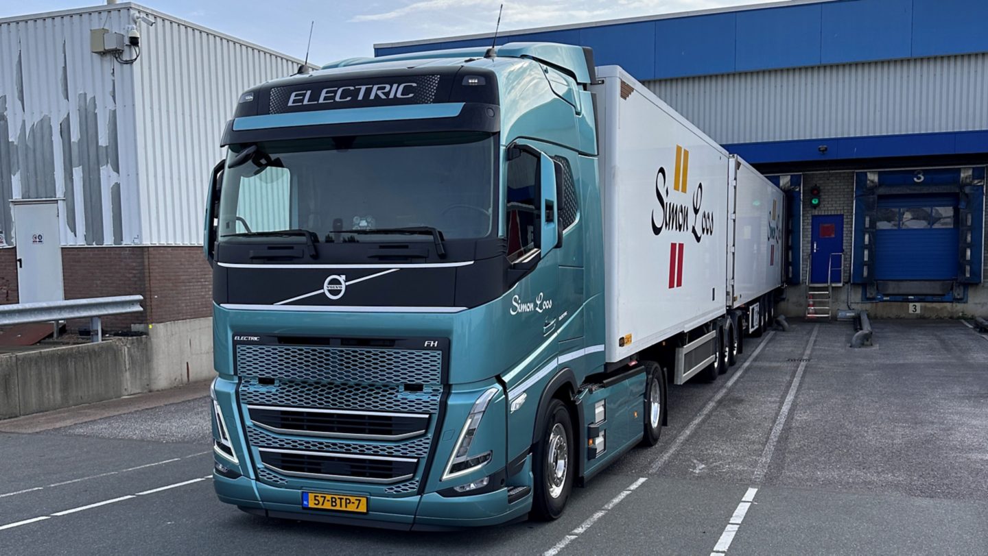 Volvo FH Electric als LZV ingezet bij Simon Loos