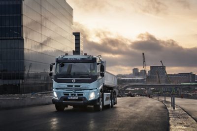 Volvo FMX Electric truck - smooth and powerful driveline