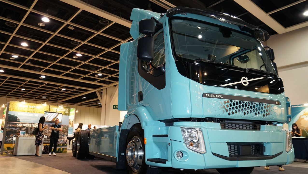 Volvo Trucks makes its mark on the sustainable journey at ReThink HK