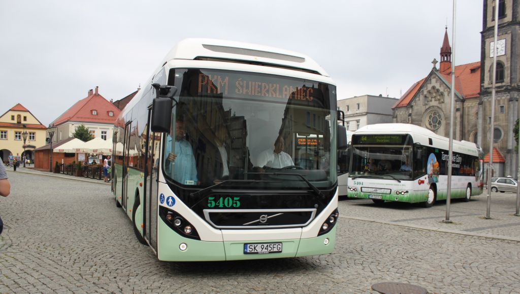 Autobusy Volvo w Świerklańcu