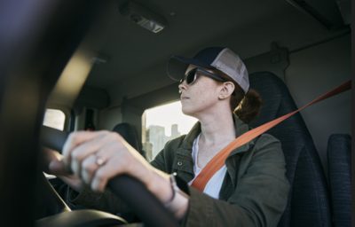 Volvo invented the three-point safety belt in 1959 and was the first manufacturer to introduce it as a standard feature in heavy-duty trucks. 