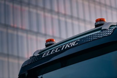 Electric Volvo truck
