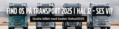 Find Volvo i Hal J2 på Transport 2025