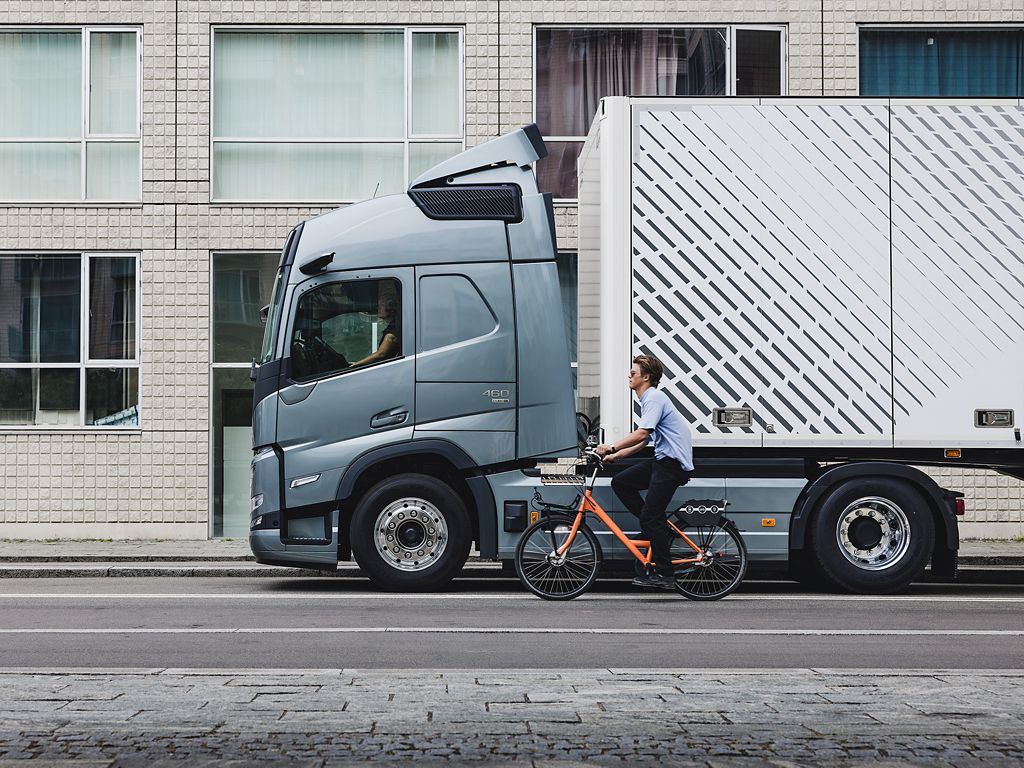 Euro NCAP test veiligheidssystemen van vrachtwagens, waaronder de Volvo FH en Volvo FM
