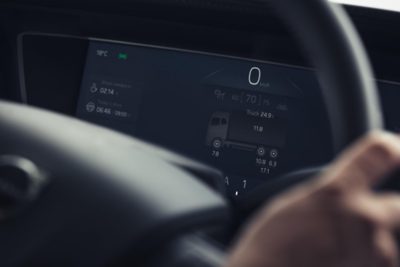 Volvo truck load indicator