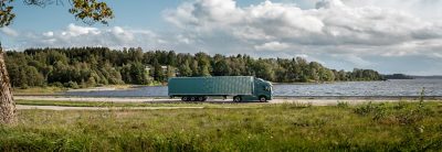 Un Volvo FM con un impacto un 20 % más pequeño.