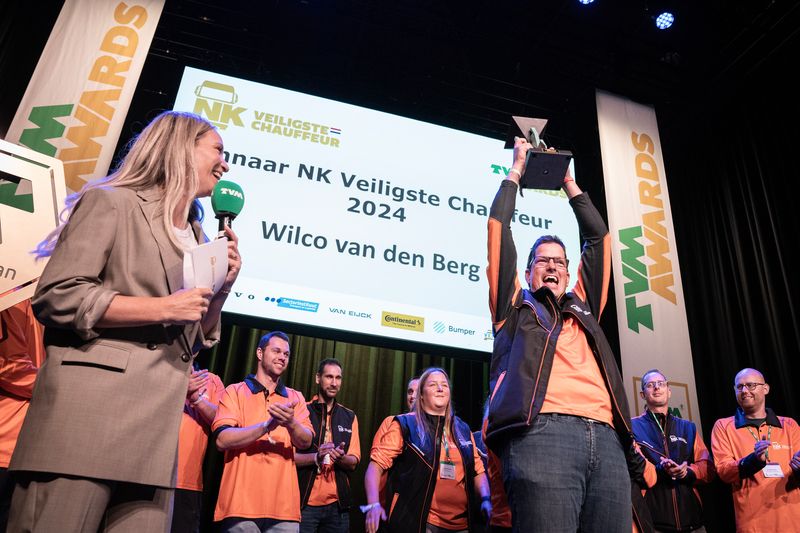 Het nationaal kampioenschap Veiligste Chauffeur van Nederland is in 2024 gewonnen door vrachtwagenchauffeur Wilco van den Berg