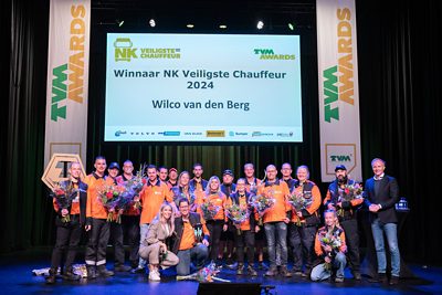 Wilco van den Berg mag zich de veiligste chauffeur van Nederland 2024 noemen