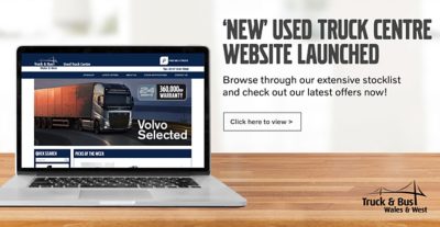 Wales and West Used Trucks website