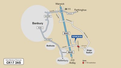 Our Contact Details and Opening Hours at Banbury