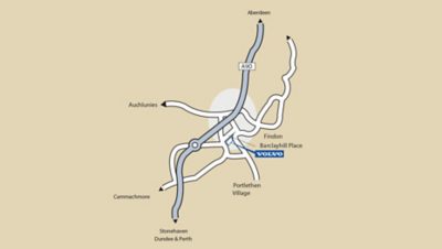 Our contact details and opening hours, with a map of how to find us