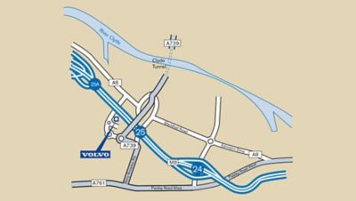 Our contact details and opening hours, with a map of how to find us