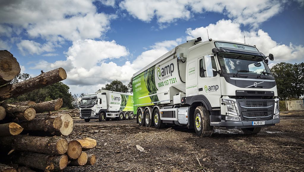 AMP Clean Energy prioritises safety and product quality with new technology on two Volvo trucks
