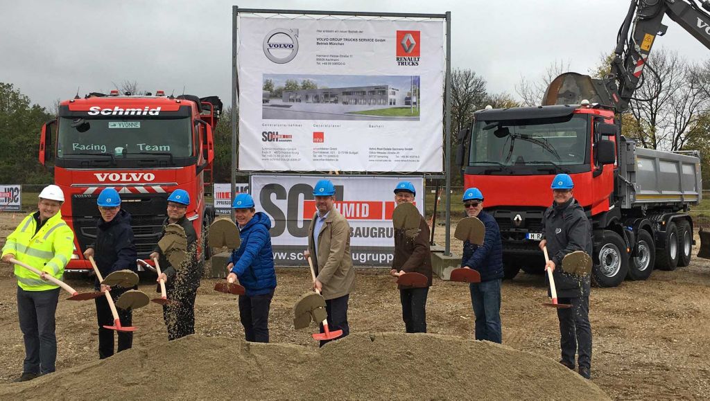 Volvo Trucks zieht nach Aschheim