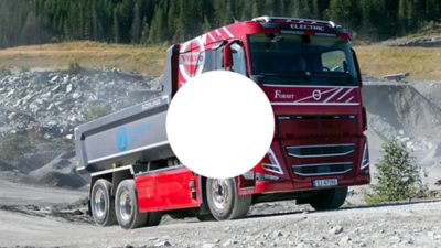 Film om Forset Grus og deres elektriske Volvo-lastebiler