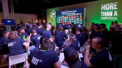VISTA Ansprache im Halbfinale