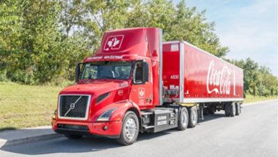 Volvo Trucks North America customer Coke Canada Bottling Limited unveiled its first Volvo VNR Electric trucks that will service their iconic “Red Fleet’ customer delivery routes throughout the Greater Montreal Area. 