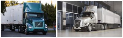 The Volvo VNR Electric, in fleet service across the United States and Canada today, and the Volvo VNL Electric, now in development, make up Volvo Trucks' battery-electric offering for the North American market.