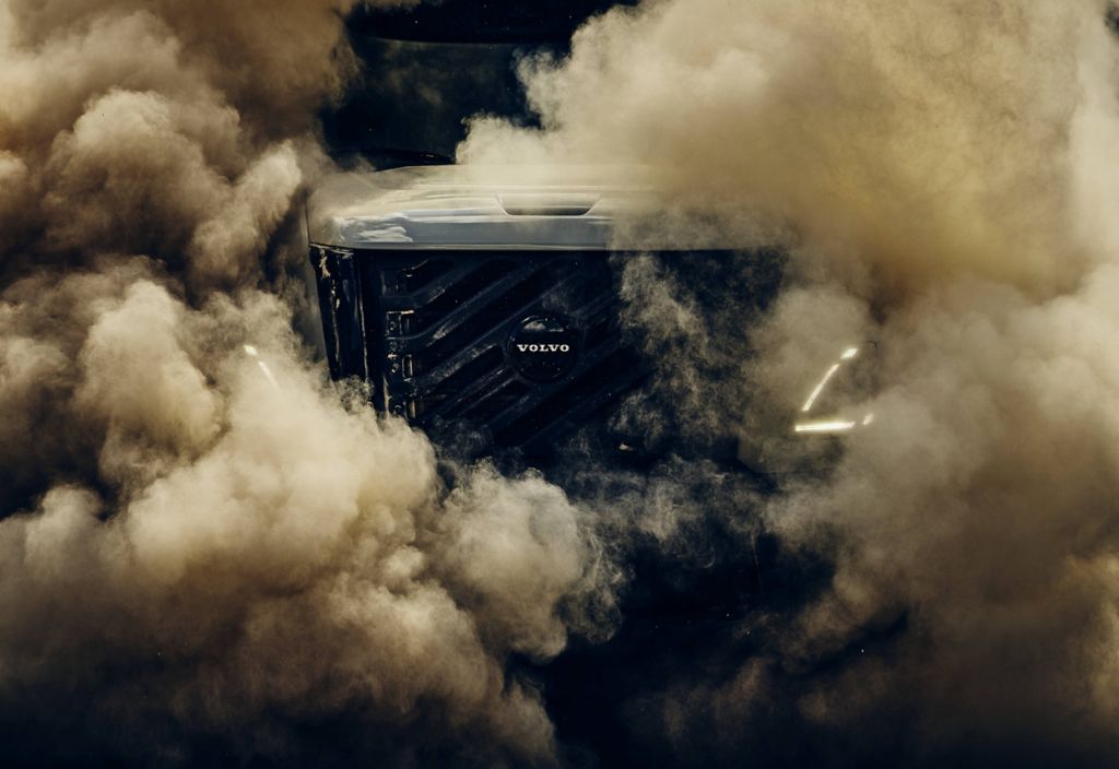 Teaser image of a VNX truck's grille