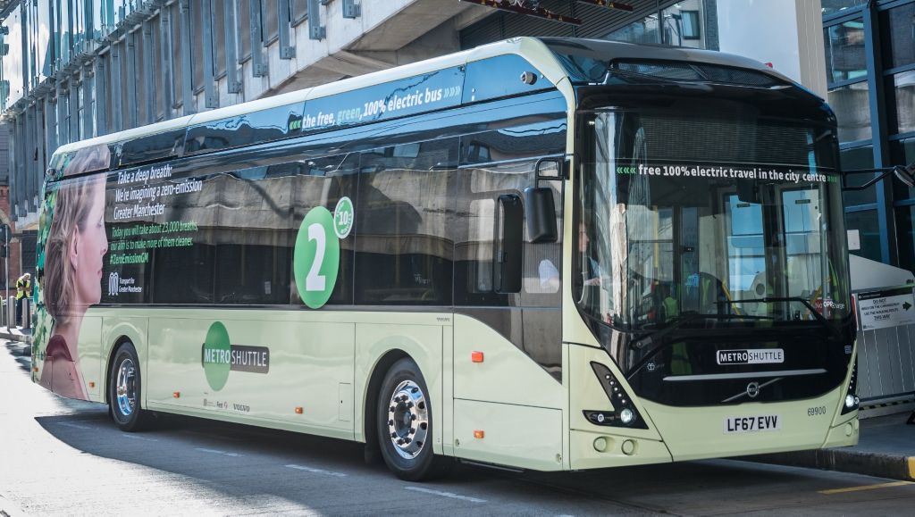 W pełni elektryczny autobus miejski Volvo 7900 Electric