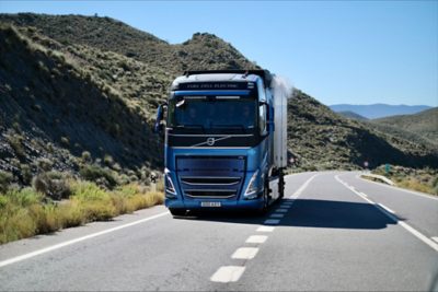 Fuel cell electric waterstoftruck van Volvo Trucks