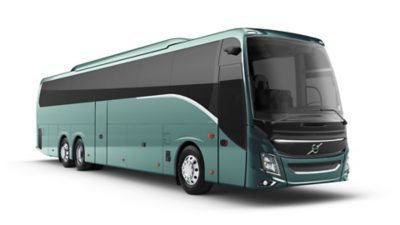 Studio image of a Volvo BZR Electric – CD coach