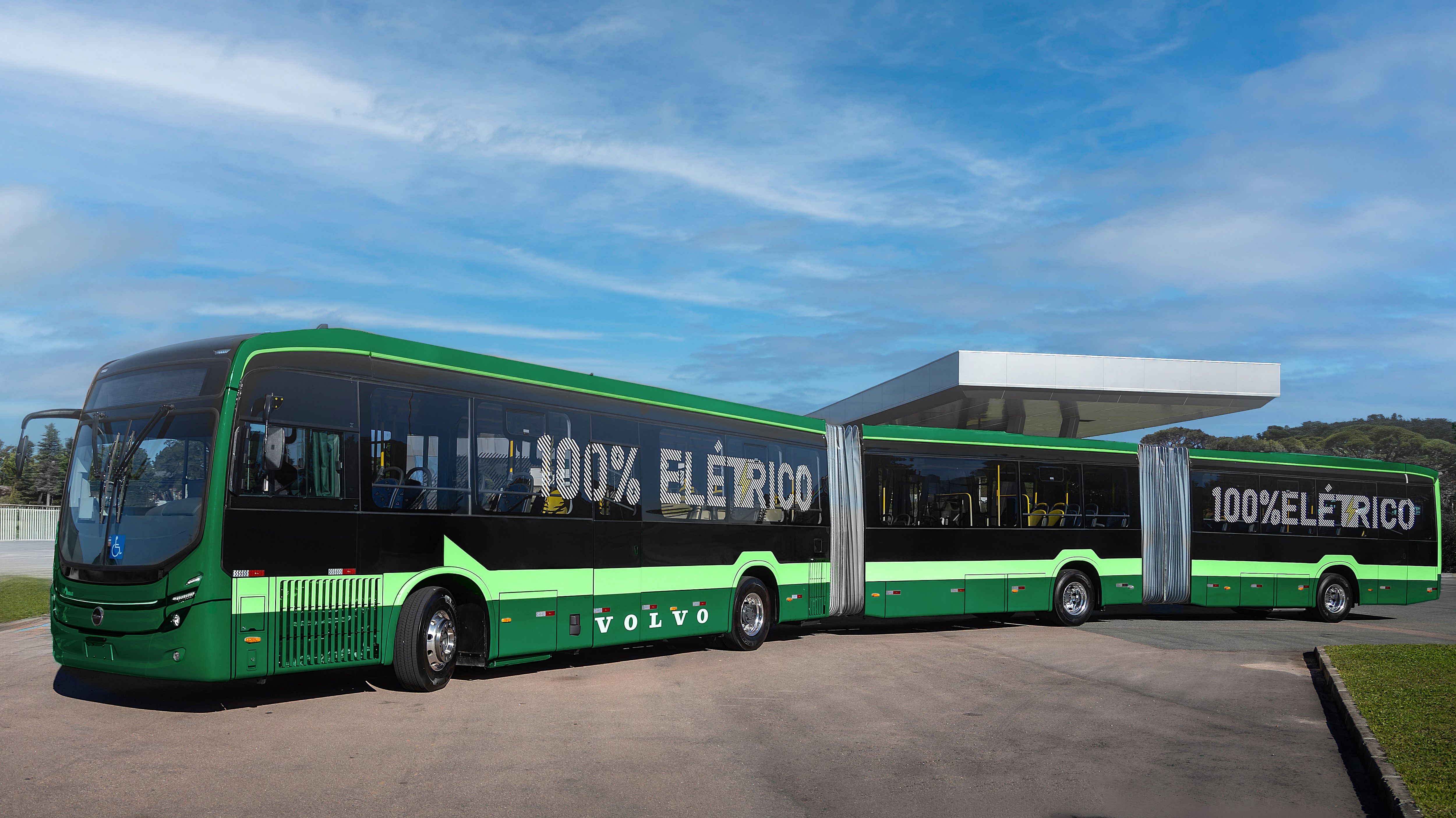 Volvo Buses secures the first order for electric articulated and bi-articulated buses in Brazil