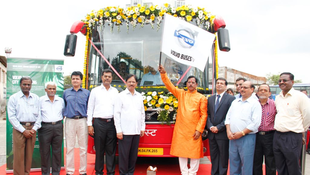 Volvo CNG City Bus trials commence in Mumbai