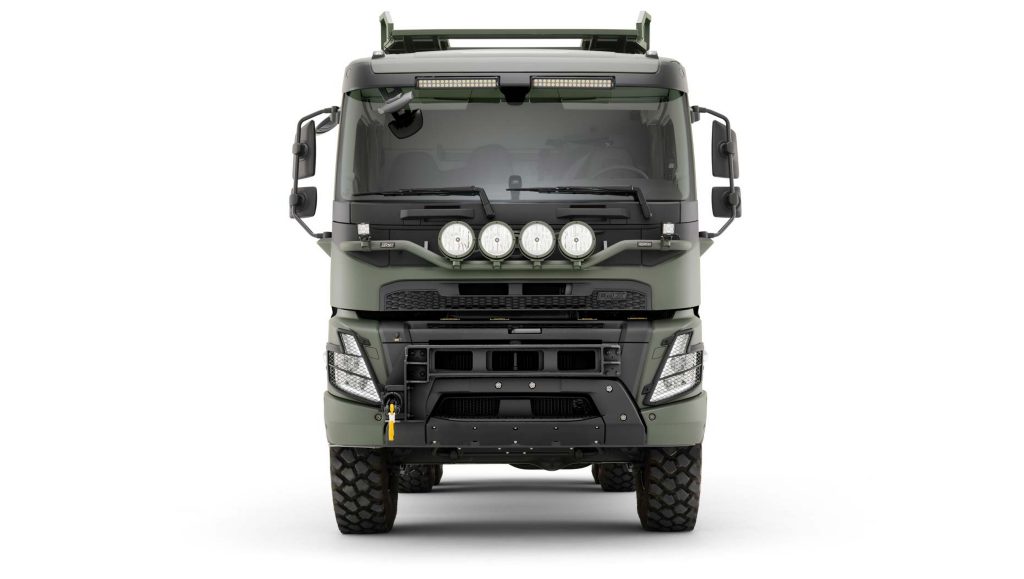 Volvo FMX 6x6 with a Grunwald superstructure