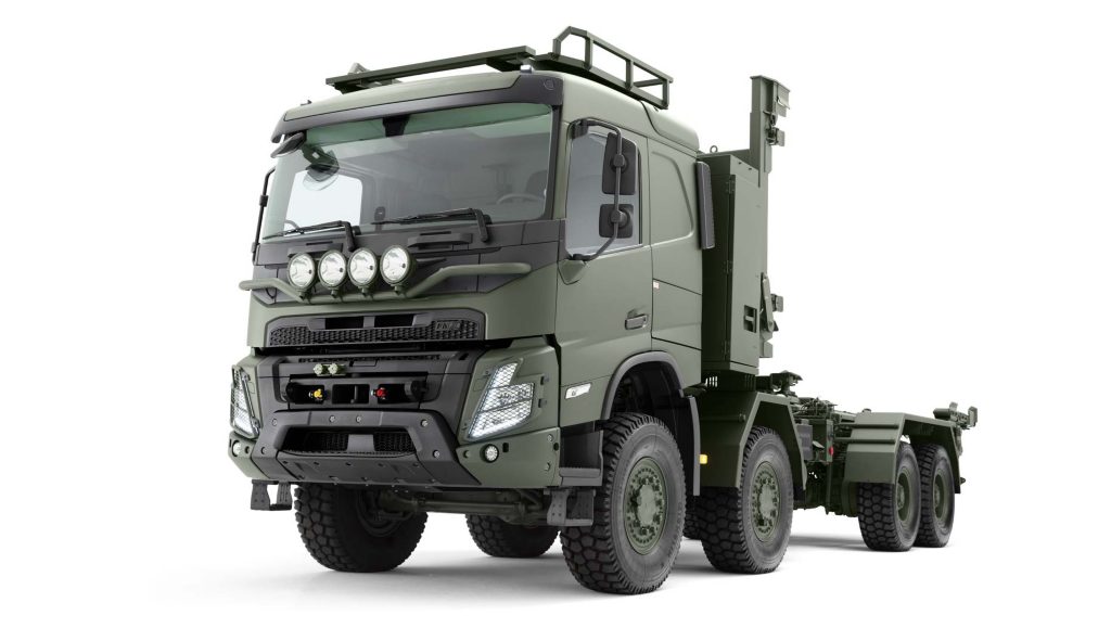 Volvo FMX 540 8×4 rigid Sleeper cab with hooklift system '2020–pr.