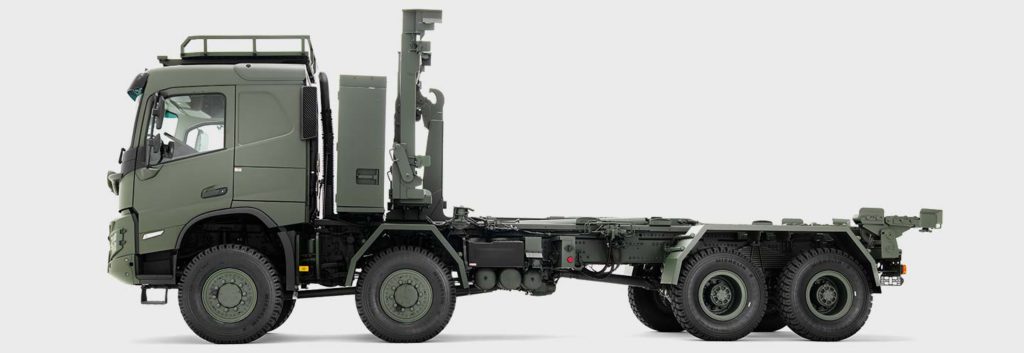 Volvo FMX 540 8×4 rigid Sleeper cab with hooklift system '2020–pr.