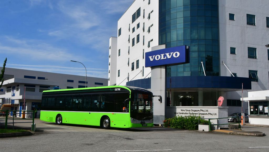 volvo electric bus
