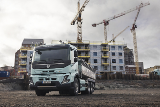 Volvo offers electric trucks well-suited for construction