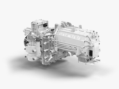 The Volvo EPT402, single-motor electric powertrain