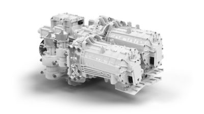 The Volvo EPT802, dual-motor electric powertrain