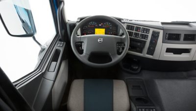 Volvo FE interior cabin overview studio