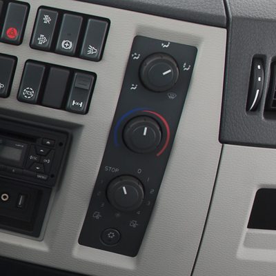 Commande de la climatisation intérieure du Volvo FE