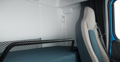Cabine du Volvo FE : confort intérieur, supérieur jusque dans les moindres détails