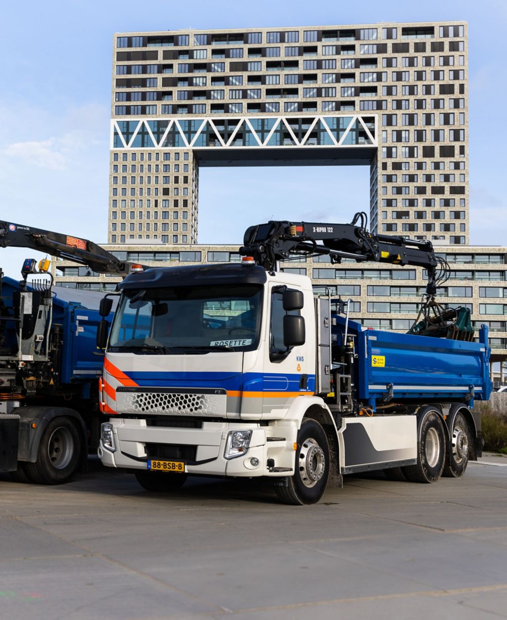 Volvo FE Electric voor KWS