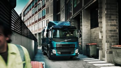 Volvo FE take you to previously inaccessible places in a smooth way