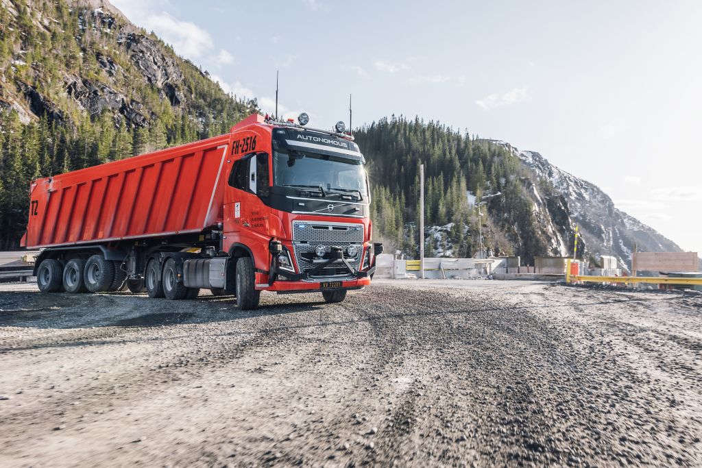 Volvo FH at Bronnoy Kalk