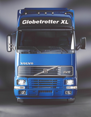 Volvo F12 met 12-liter motor en Globetrotter-cabine