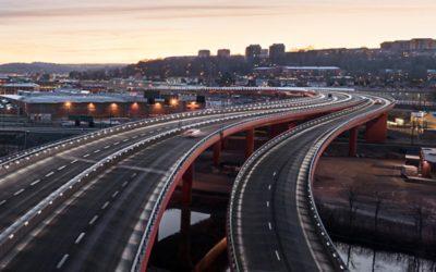 Roads in a city