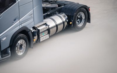 Volvo Fh Aero gas-powered tank